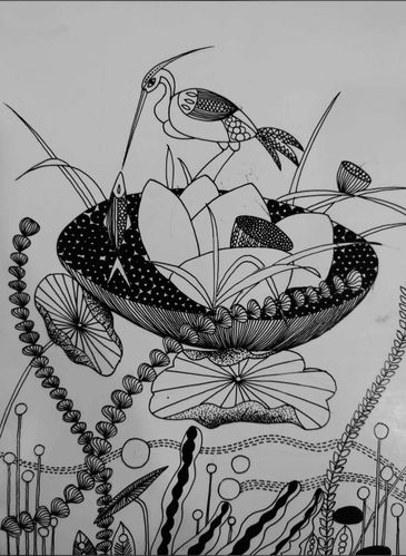 线条——韵律之美六年级美术网课作品