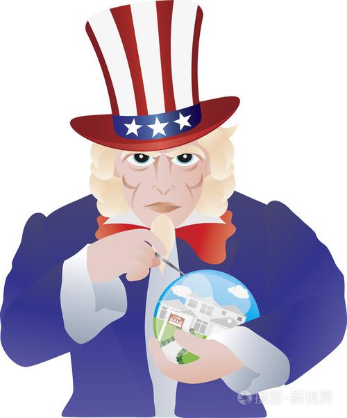 山姆大叔破灭房地产泡沫图