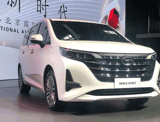 全新广汽传祺gm6曝光比别克gl6还大一圈