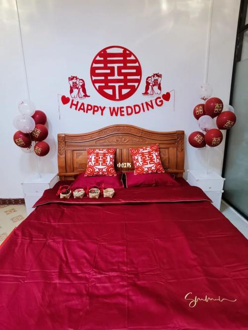 婚床四件套～_婚房布置_直男_夏天去哪玩_摄影_夏凉被