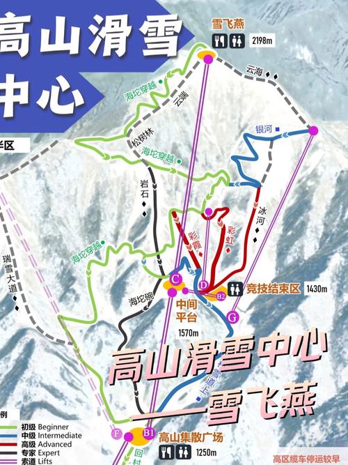 —雪飞燕:形如飞燕,绵延峰峦