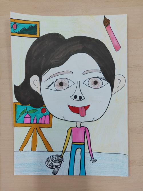 《 给同学画漫画 》作业随记