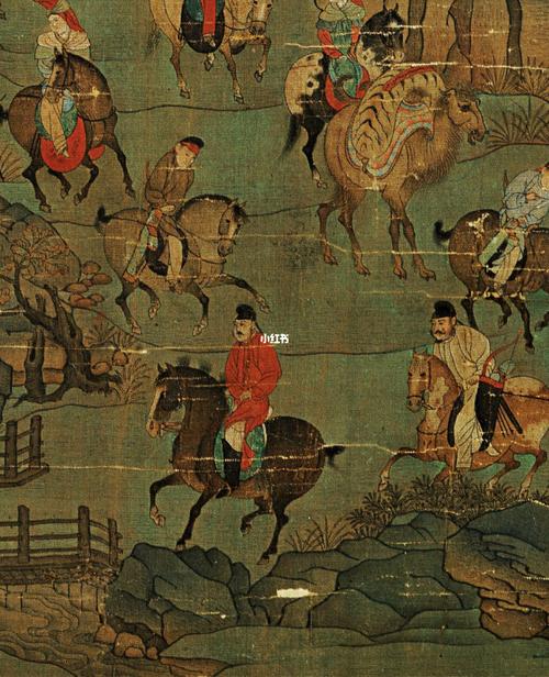 翕兮61怀古|唐·李昭道-《明皇幸蜀图》_山水画_绘画_知识_艺术