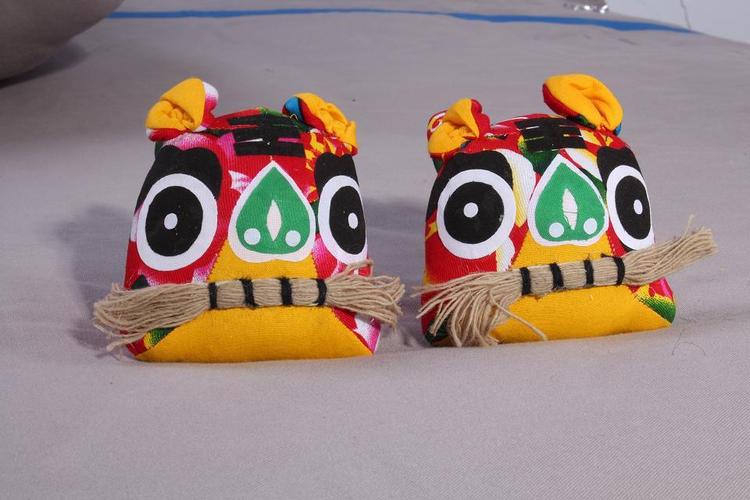 艺术品 布老虎 民间手工艺品 纯手工【图】