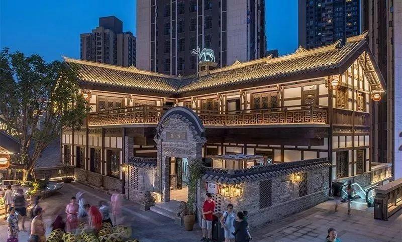 重庆长嘉汇弹子石老街照明设计传承历史开启新篇