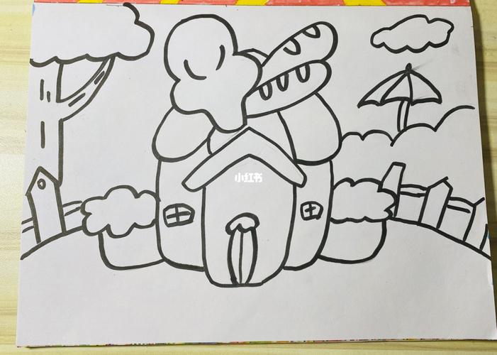 儿童画,简笔画._简笔画_儿童画_文化_绘画