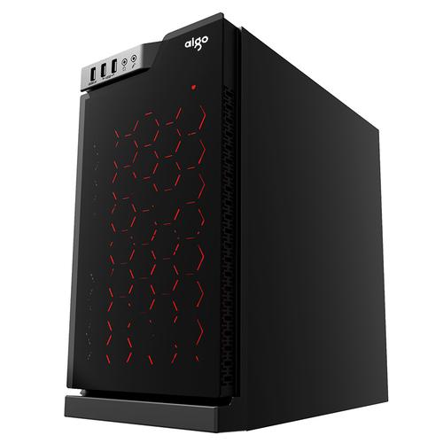 aigo爱国者炫影迷你版 matx台式电脑机箱游戏水冷itx mini小机箱