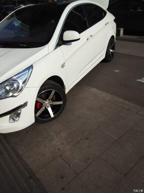 【图】换轮胎轮毂喽!_瑞纳论坛_汽车之家论坛