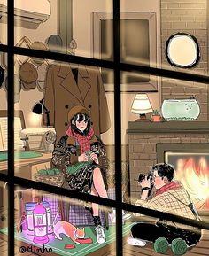 插画师myeong-minho