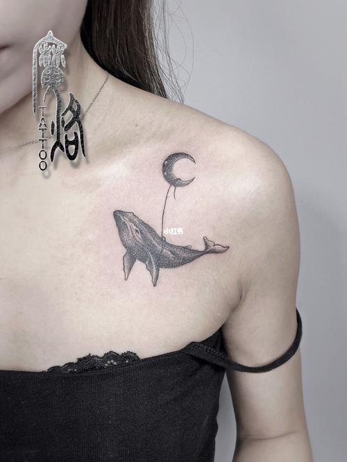 鲸鱼纹身_纹身_刺青_魔烙刺青纹身馆自由行热门攻略_长沙纹身_美妆