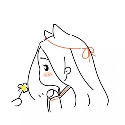 岍妍:简笔画情头^8_卡通动漫头像_我要个性网