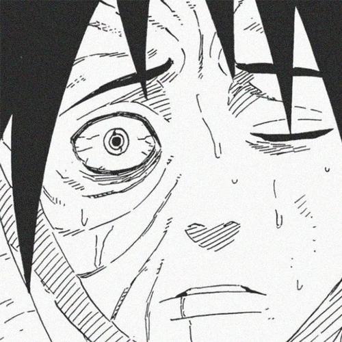 火影头像 | 火影黑白漫画头像男生丧系头像