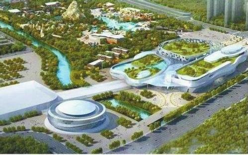 济南万达文旅城规划效果图