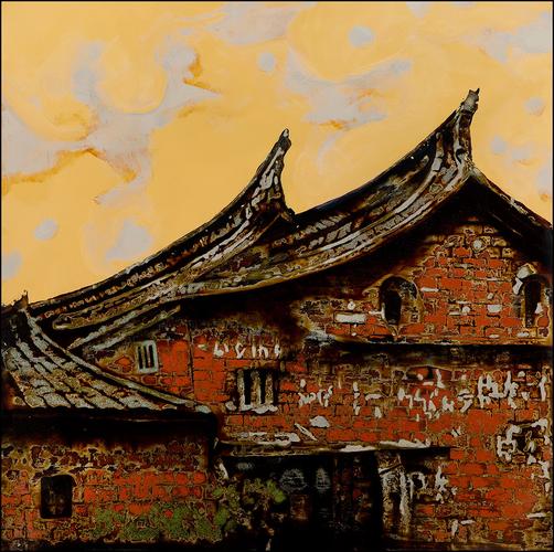 当闽南古厝遇见欧陆古建——陈立德建筑风情系列漆画作品展