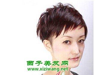 女生剃鬓角发型造型图片