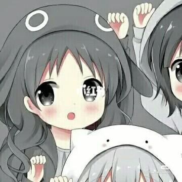 超可爱的三人闺蜜头像