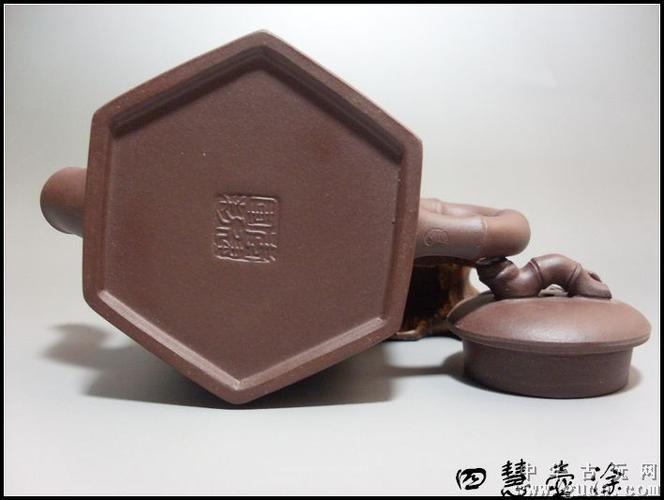 宜兴紫砂壶|原矿泥料|= 李建军手制 四方竹节【收藏价值】