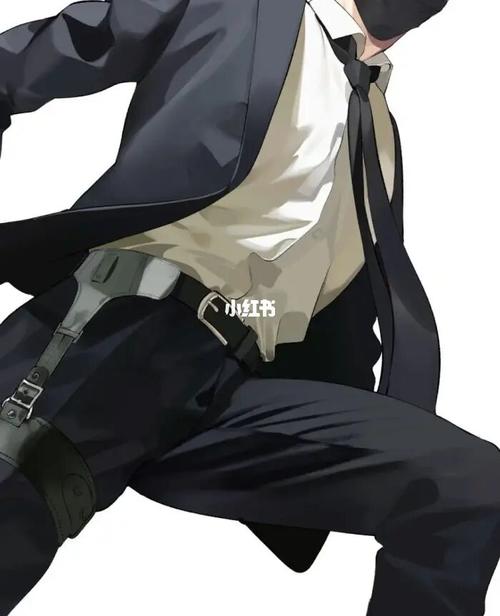 动漫男头西装_动漫_西装_动漫男头_素材_头像