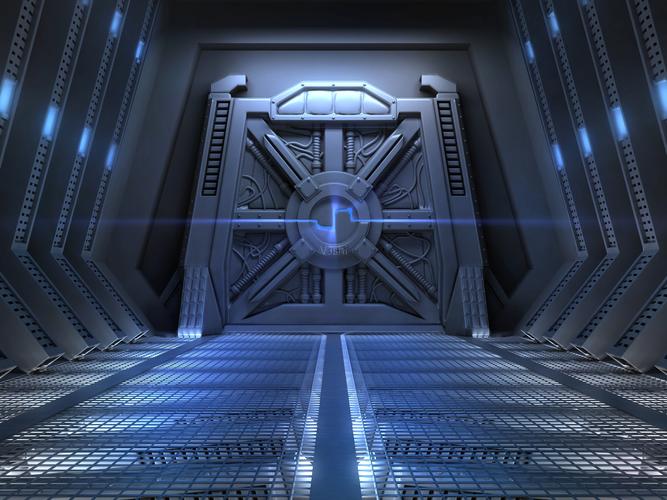 开启宇宙之门高清素材