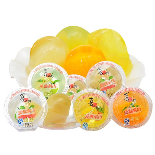 儿童口味零食散装果肉蜜桔喜之郎果冻