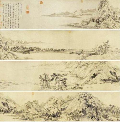 沈周,富春山居图