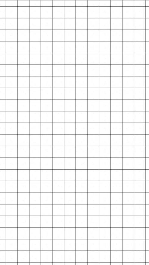 格子控 简洁 清新 插画 手绘 黑白 平铺 壁纸