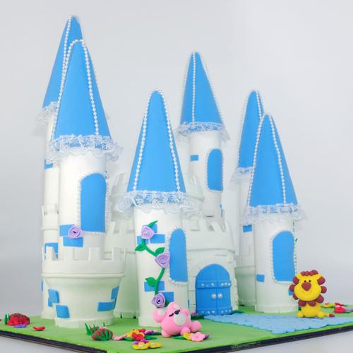 diy材料包无毒梦幻城堡彩泥 女孩喜爱的公主家含底板儿童超轻粘土