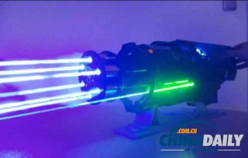 德国男子造超炫激光枪 - 科技 - 中新网云南频道