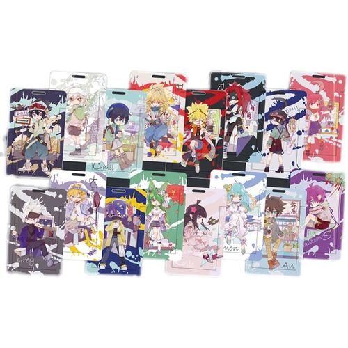 【喵喵大人】凹凸世界周边帕洛斯安迷修雷狮格瑞潮服街拍吧唧卡套-图4