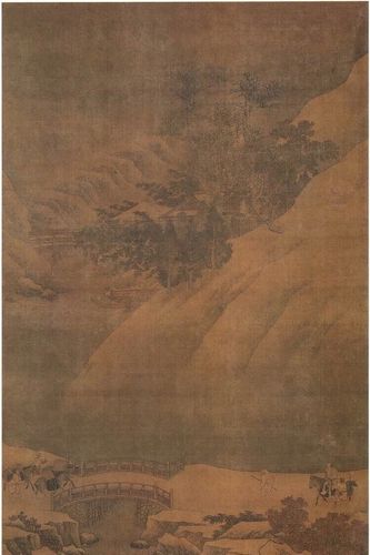 【"南宋四大家"之一刘松年传世作品】刘松年:(约1155-1218),南宋画家.