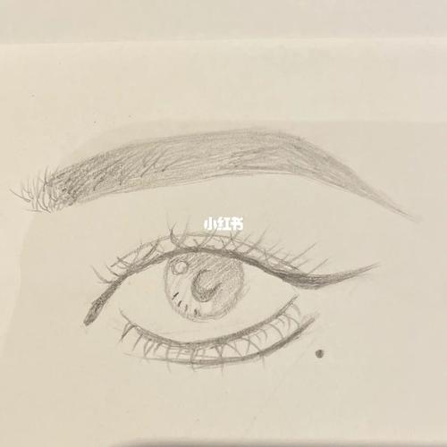 小红书上学的简笔画_简笔画_眉毛_文化_绘画