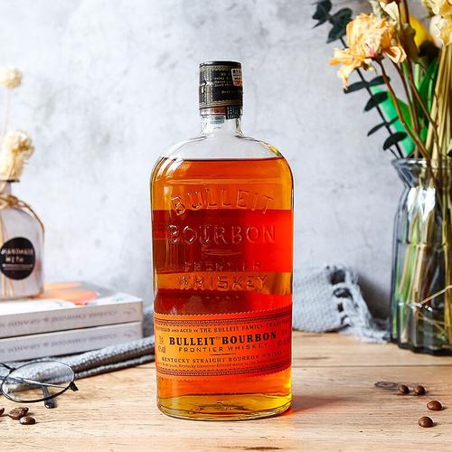 威士忌授权正品bulleit布莱特波旁700ml波本美国洋酒威士忌