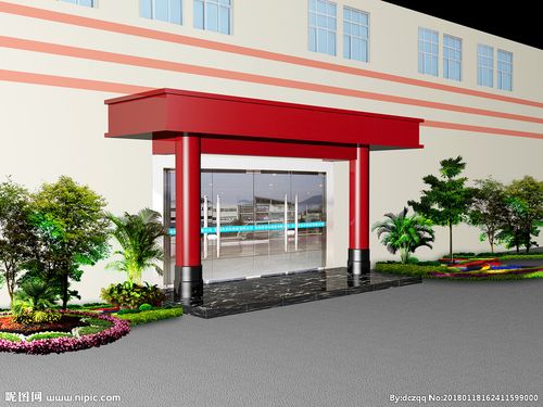 公司门头设计图__广告设计_广告设计_设计图库_昵图网