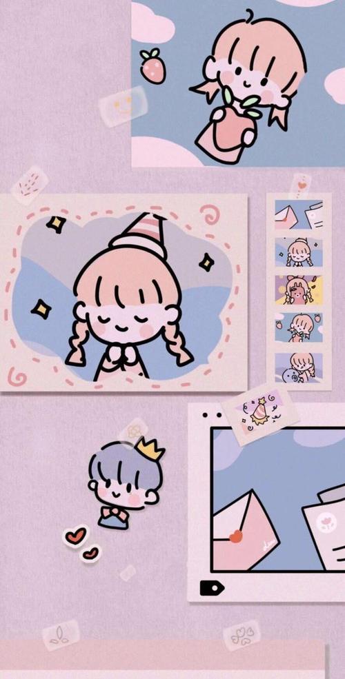 分享一组元气少女壁纸,愿你也可以遇见你的"巴卫"