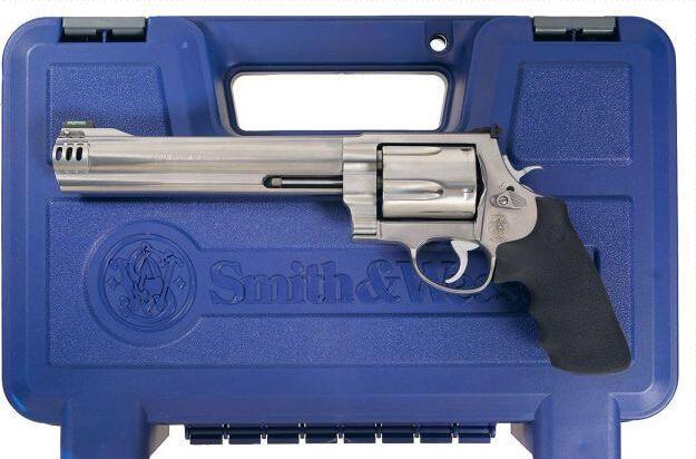 掌中大炮史密斯韦森公司m460xvr转轮手枪