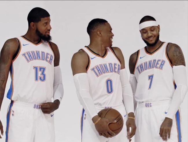 至此,雷霆三少分崩离析,俄亥俄拉马城再无天赋异禀的三巨头.