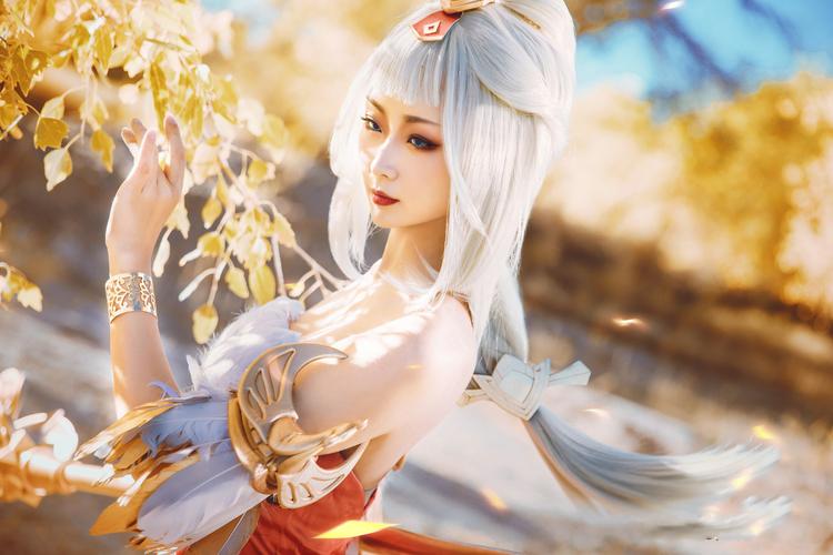 三组国人妹子cos的《王者荣耀》游戏角色"王昭君"!造型不错哦