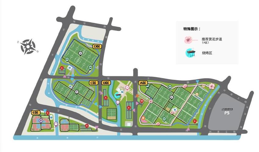 春光正好,市民体育公园赏春地图新鲜出炉!