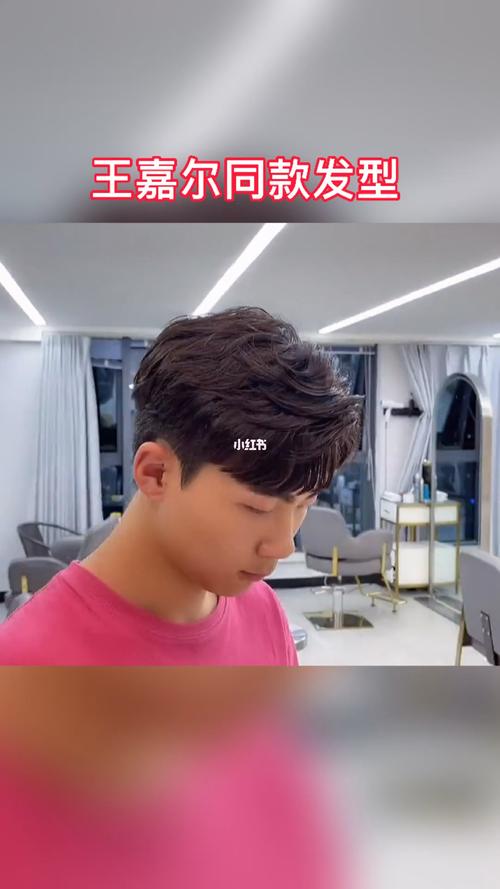 202173三七分纹理烫成都男士烫发三七分的男生发型清新帅气 98