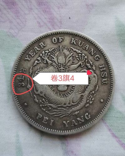 光绪元宝北洋造34年版别很复杂总结起来只需五句话