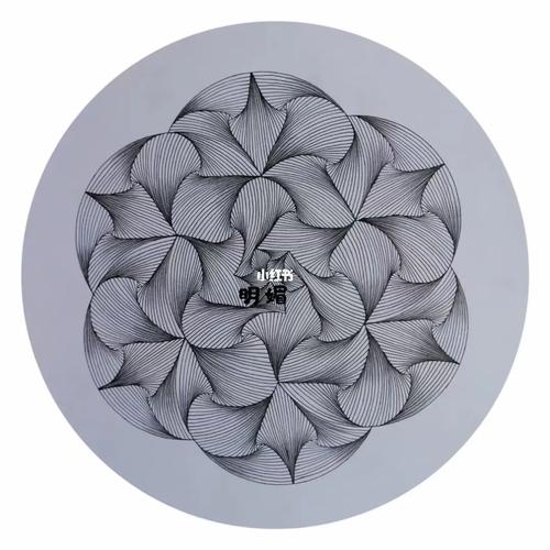 缠绕静心!_禅绕画_文化_绘画