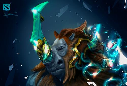 马格纳斯图片dota2英雄图片