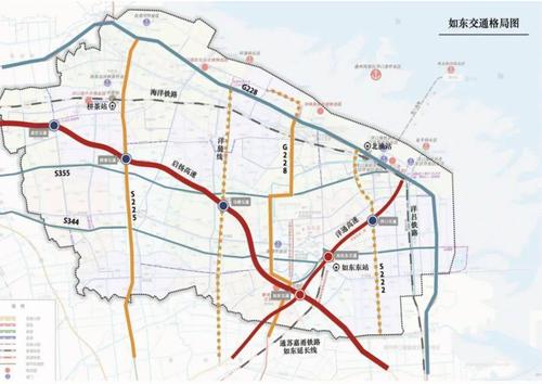 随着 通苏嘉甬如东延伸段的规划建设,如东将加速上海,杭州等大城市的