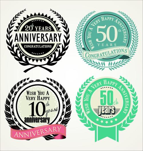 关键词:周年纪念徽章,周年纪念徽章模板下载,周年纪念徽章图片下载