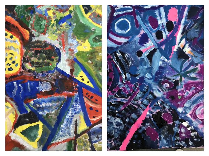 水粉画——梁红儿童美术课题组课程