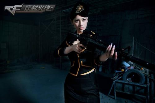 《穿越火线》她是第一个代言人,知道的玩家很少,名叫张馨予