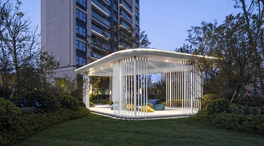 常熟龙湖熙上 居住区景观图