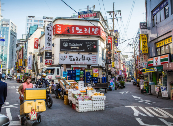 东亚的韩国,名副其实的发达国家