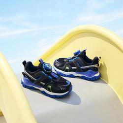 anta安踏男童休闲鞋2022年新款旋转扣设计小童防滑休闲鞋安踏童鞋