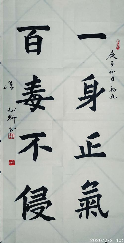4.李松轩作品《一身正气百毒不侵》
